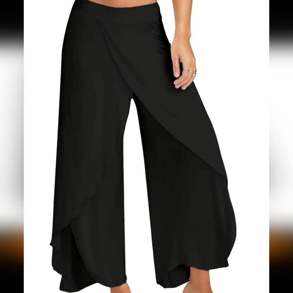 Stretchy Black Yoga/Lounge Pants